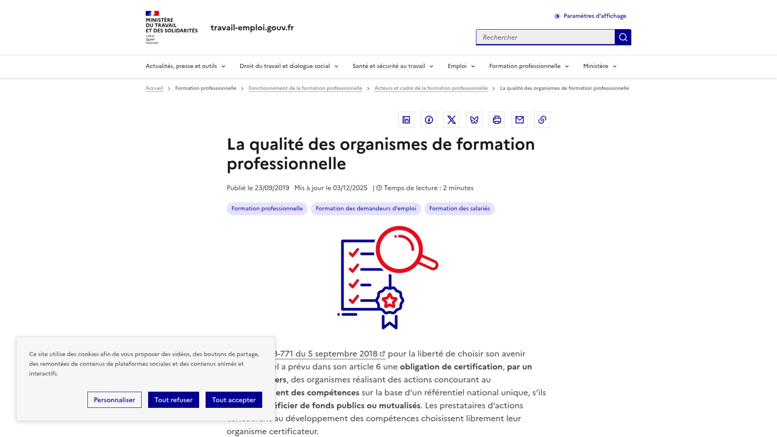 3 piliers pour évaluer la fiabilité d'un organisme de formation